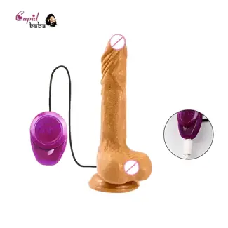 Realistic 7 Inches Rotating Vibrating Dildo