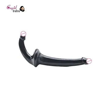Realistic Double Ended Transparent Revolver Dildo Sex Toy