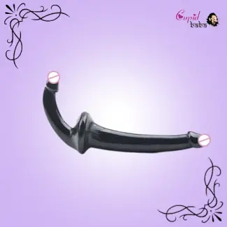 Realistic Double Ended Transparent Revolver Dildo Sex Toy