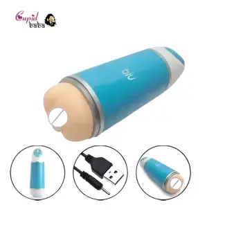 Rechargeable Vibrator Male Masturbator Cup