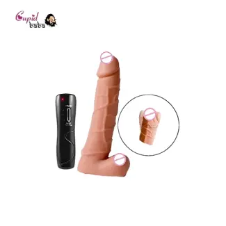 Remote Control Realistic Dildo Vibrator with Strong Suction