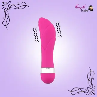 Rose Designed Mini Pink Vibrator Massager