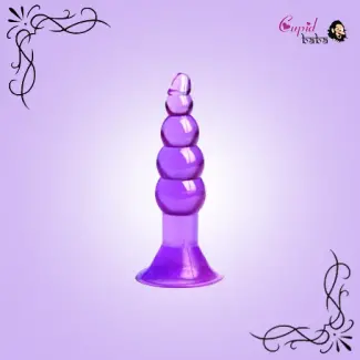 Silicone Hot Erotic G-Spot Stimulation Jelly Anal Plug