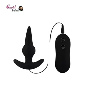 Silicone Vibrating Anal Plug