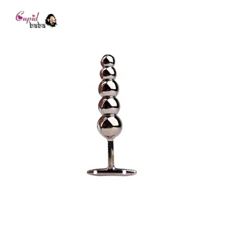 Stainless Steel Round Headed Bead Butt Plug
