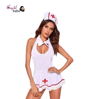 Sweet Heart Nurse Roleplay Costume