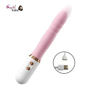 Telescopic Thrusting Vibrator Hidden dildo
