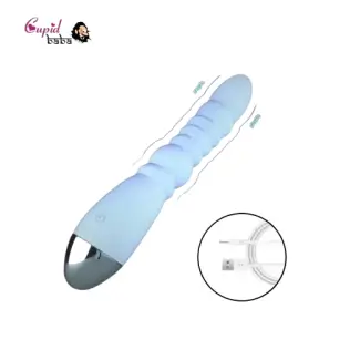 Thread Massager G Spot Vibrator Clitoris for Women Vagina Stimulator USB Rechargeable
