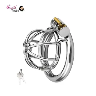 Tomi Stainless Steel Male Chastity Cock Cage