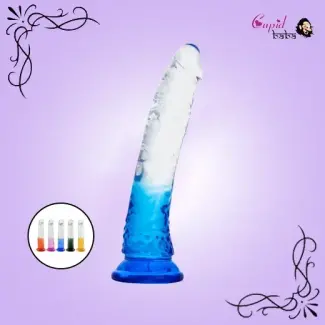 Transparent Anal Dildo With Suction Cup