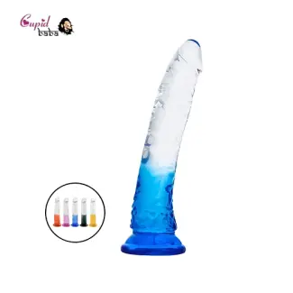 Transparent Anal Dildo With Suction Cup