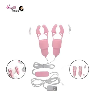 USB Nipple Clamp Vibrator for Women