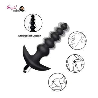 Vibrating Anal Beads Butt Plug Waterproof Bullet Vibrator
