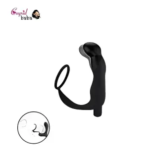 Vibrating Prostate Massager with Penis Ring