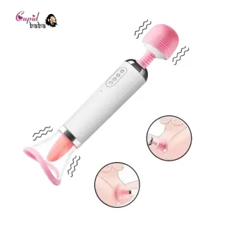 Vibrating Toy Oral Tongue Simulator Sucking Vibration Wand, Multi Speed Clitorial Sucking Toy