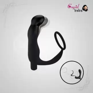 Vibrating Prostate Massager with Penis Ring