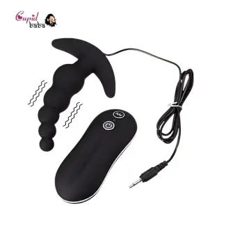 Vibrator beads style vibrating anal plug adult sex items