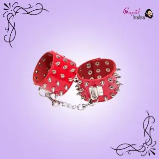 Woman Leather Handcuffs for Sex Couple