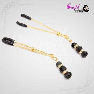 Pair of Golden Nipple Clamps