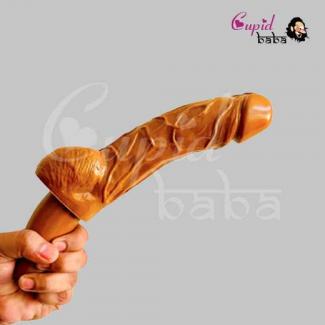 Brown Dildo With Handle
