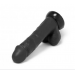 10 Inch Phantom Black Dildo with Suction