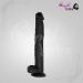 18 inch Extra Large Black Dildo Sex Toy with Strong Suction Cup For Women