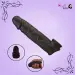 6.5 Inch Double Hole Black Silicone Penis Sleeve