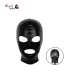 3 Open Sex Fetish Slave Hood Leather Mask