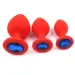 3 Pcs 3 Size Silicone Jeweled Anal Butt Plugs Anal Trainer Toys