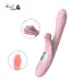 41.2 C Intelligent Vibrator Wand Multiple Tongues G Spot Rabbit Vibrator LCD Screen Heated Sex Toy for Woman