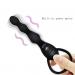 Soft Silicone Anal Beads Vibrator for Women