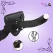 6 Inch Curved Cup Flexible Smooth Silicone Anal Dildo With Belt