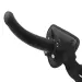 6 Inch Curved Cup Flexible Smooth Silicone Anal Dildo With Belt