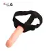 6 Inch Smooth Large Hollow Dildo With Belt