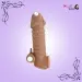 6.1 Inch Ribbed Vibrating Cock Sleeve Penis Enhancer