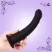 6 Inch Curved Flexible Smooth Silicone Anal Dildo for Men and Women