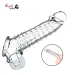 8 Inch Reusable Transparent Texture Men Penis Enlargement Sleeve