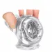 8 Inch Reusable Transparent Texture Men Penis Enlargement Sleeve