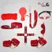 9Pcs Luxury Red  BDSM Kit
