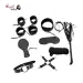 9Pcs Luxury Black BDSM Kit