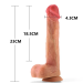 9 Inch Huge and Soft Silicone Dildo