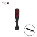 Adult Game BITCH PU Leather Hand Shank Whip (Pink /Black)