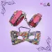 Colourful Handcuffs And Eye Mask Combo