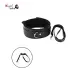 Black Collar with Leash Fetish BDSM Dog Slave