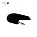Black Fox Tail Stainless Steel Anal Plug