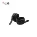 Black Leather BDSM Bondage Handcuffs