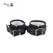 Black and White soft luxury Handcuff