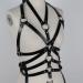 Body Leather Harness Set Bra