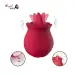 Clitoral Rose Sex Toys Multi Vibrator Stimulator for Women Licking Tongue