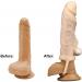 Silicone Condom Penis Sleeve Extender with Vibrator